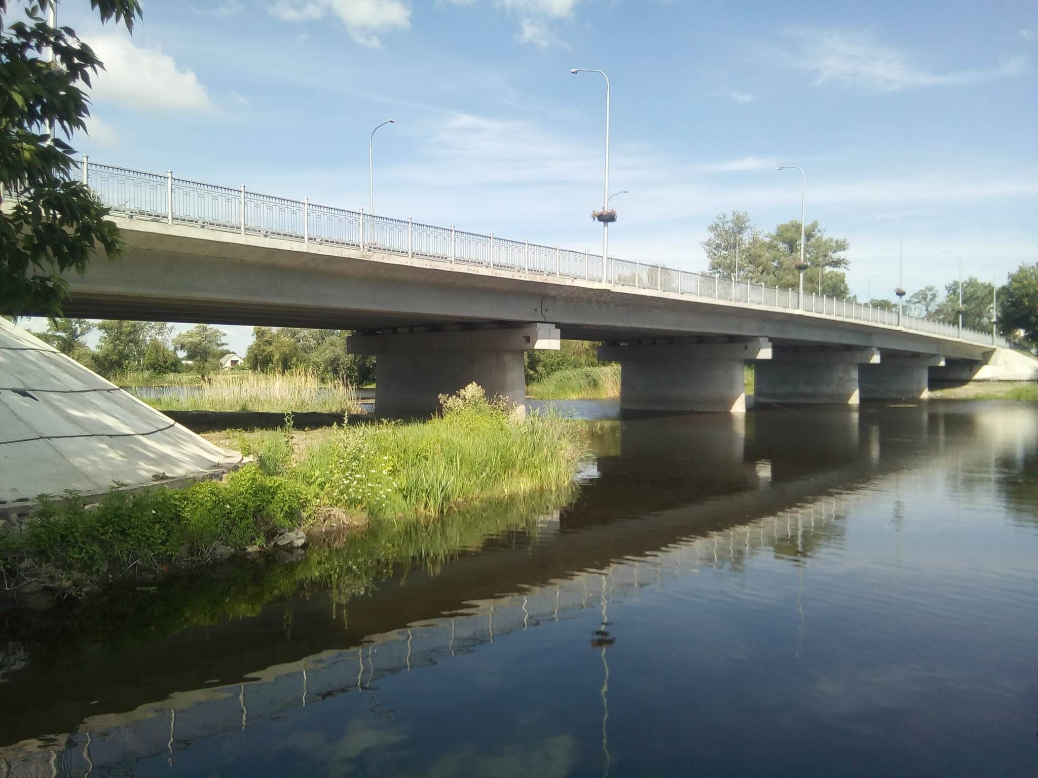 Міст через річку Хорол по вул.Гоголя у м.Миргород Полтавської області